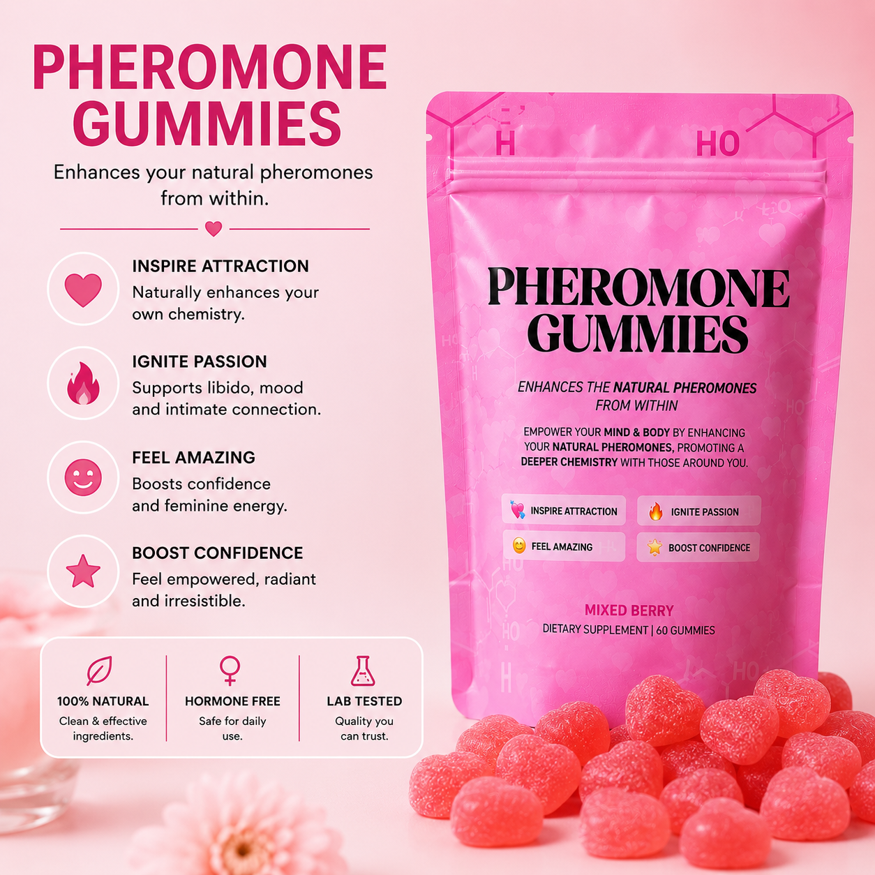 Irresistible Pheromone Gummies