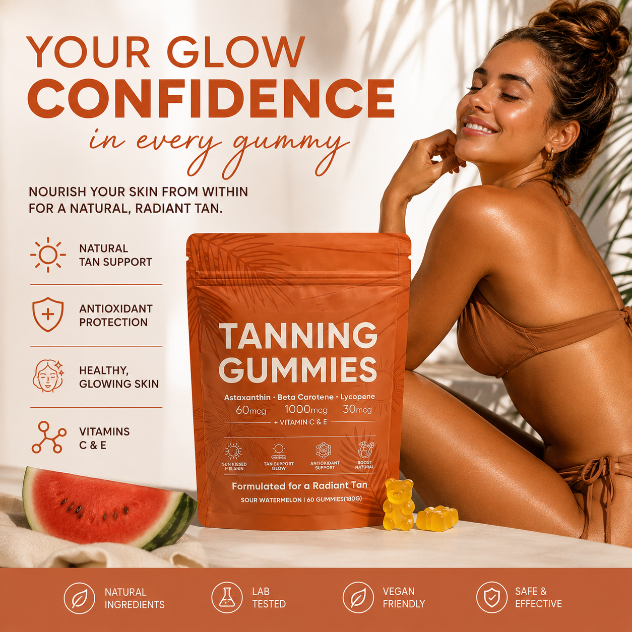 Tanning Gummies – Bronze Boost