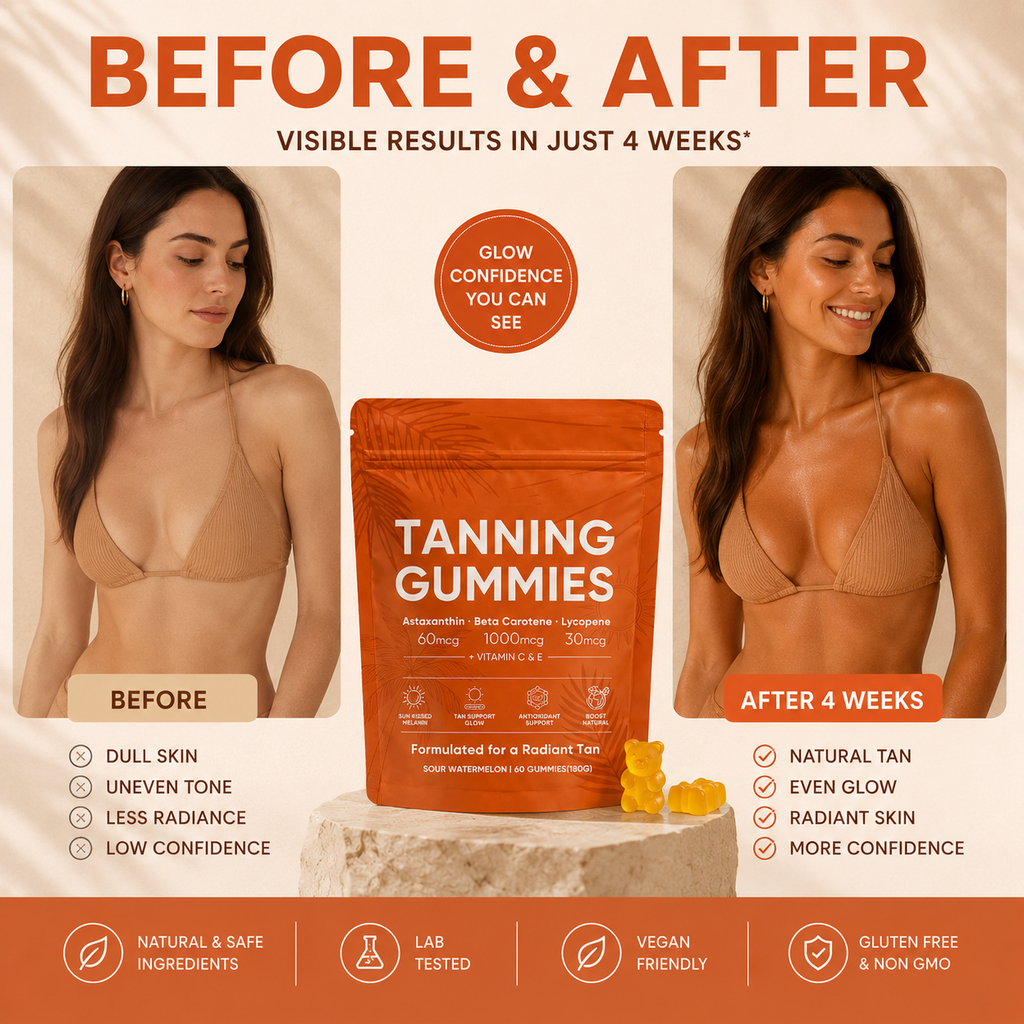 Tanning Gummies – Bronze Boost