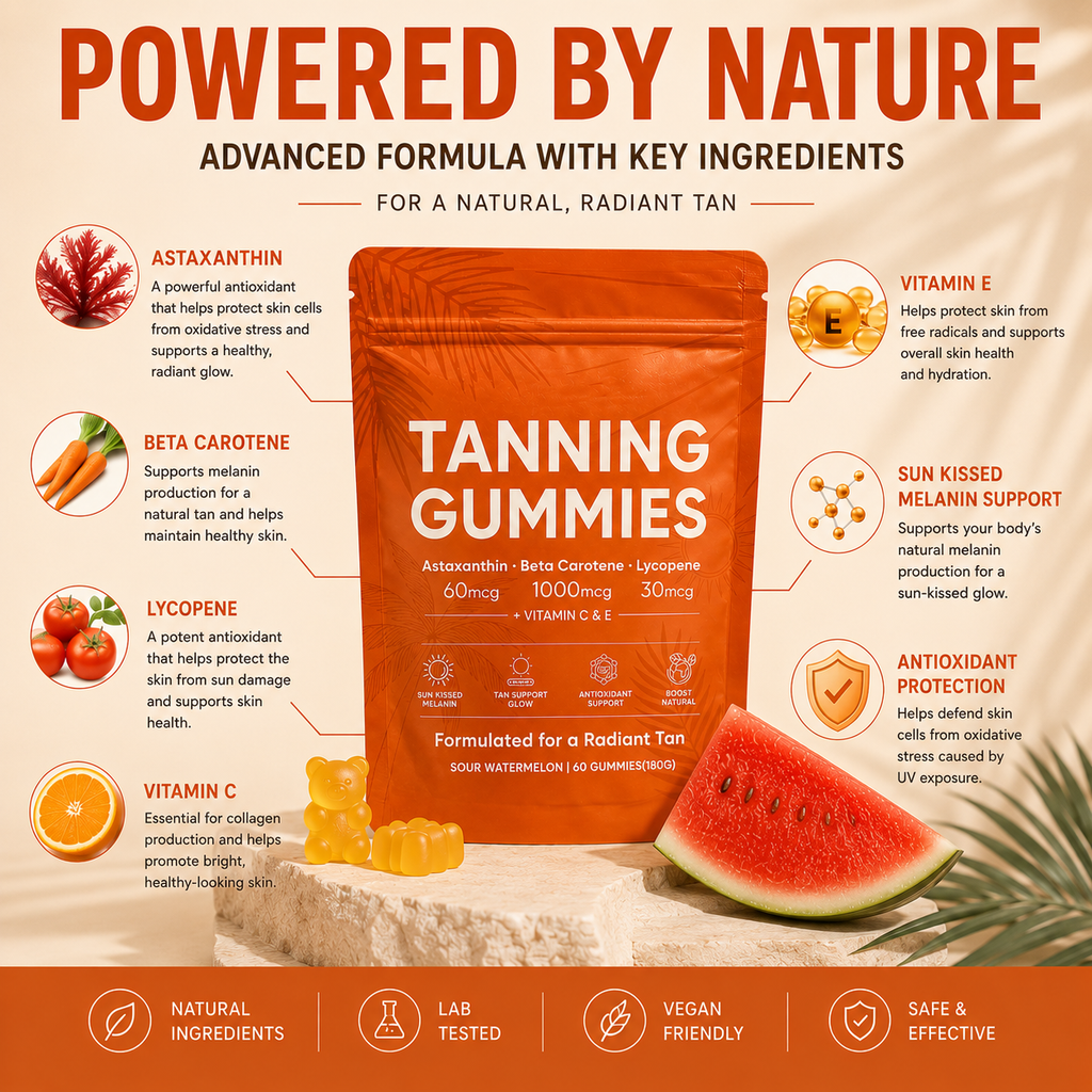 Tanning Gummies – Bronze Boost