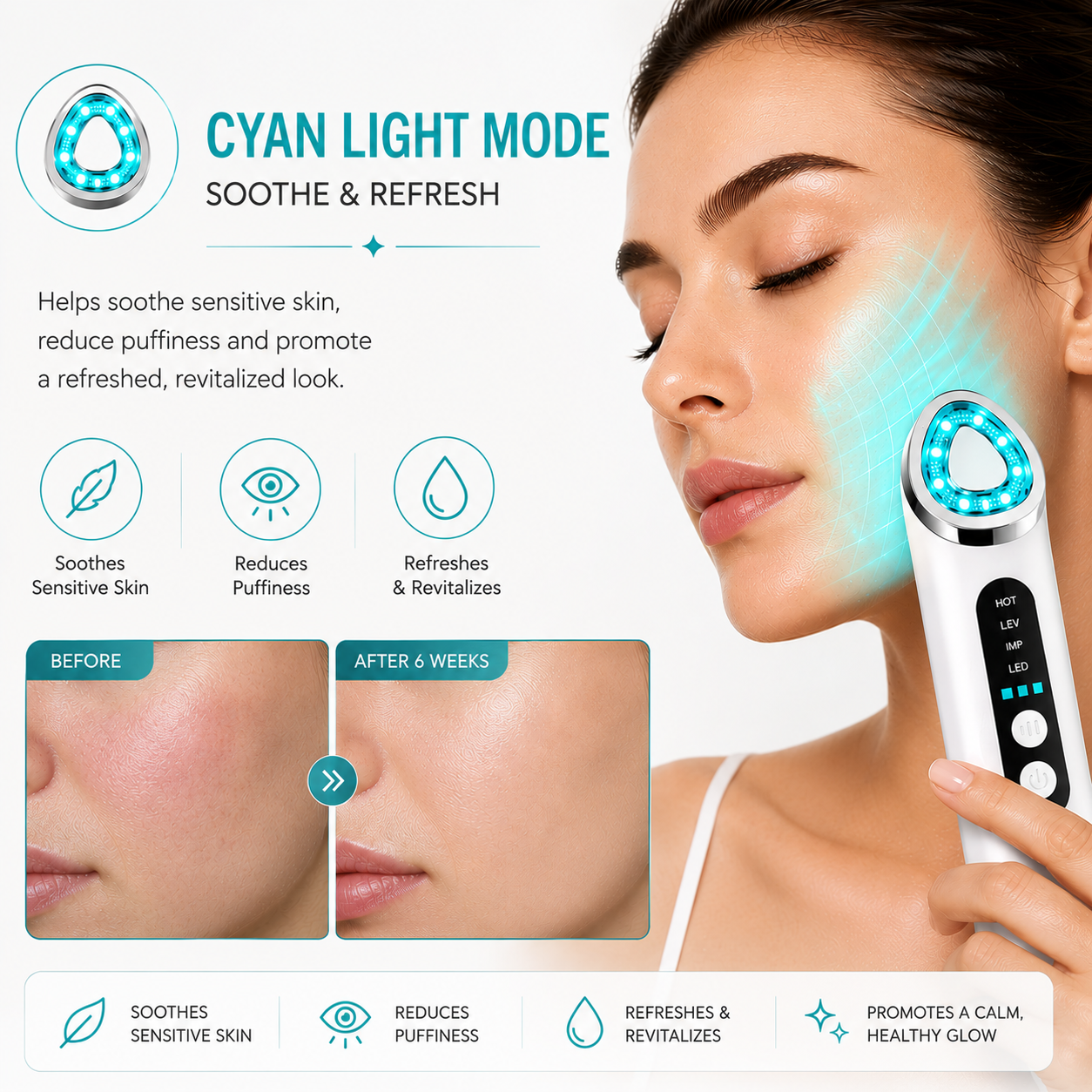 Professional LED Facial Lifting Device