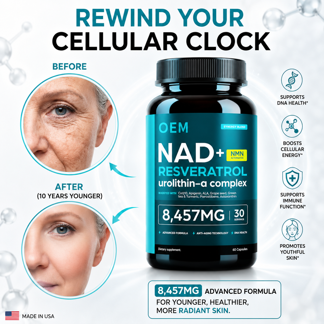 NAD+ & RESVERATROL®
